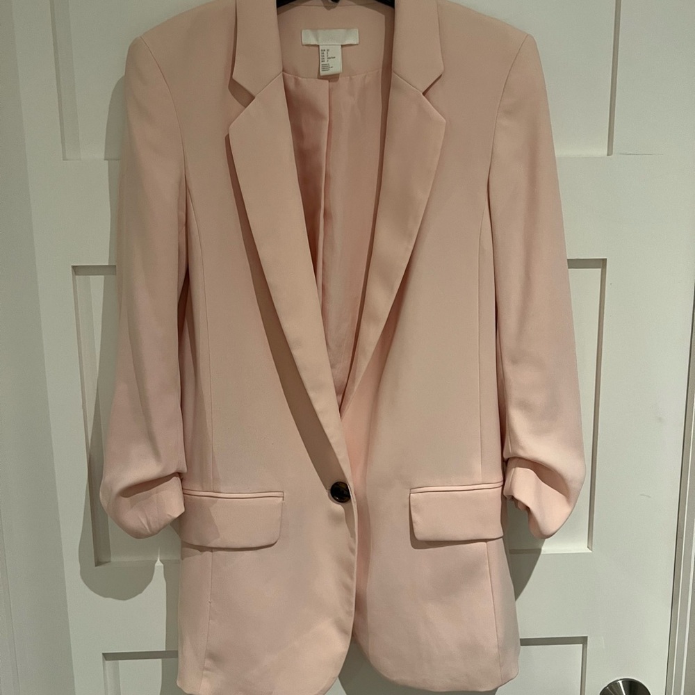 H&M Soft Pink Blazer